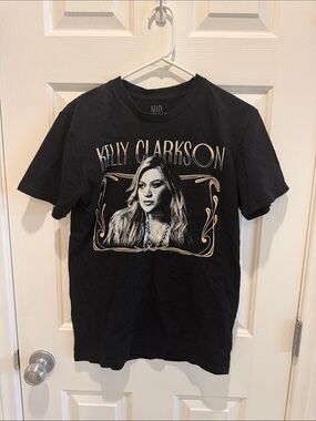 Black Graphic Tee - Short Sleeve Women's Top